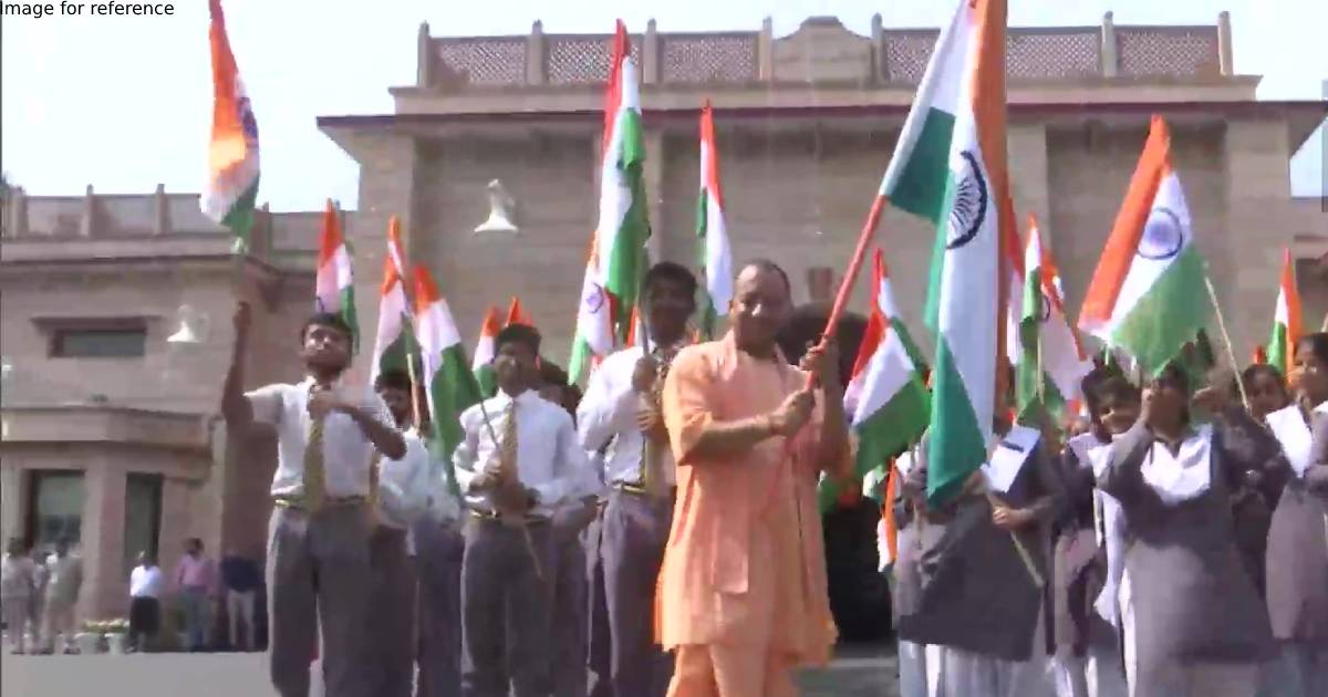 UP CM Yogi Adityanath flags off 'Har Ghar Tiranga' campaign in Lucknow